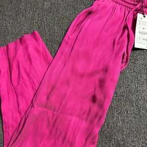Zara Pink Linen pants